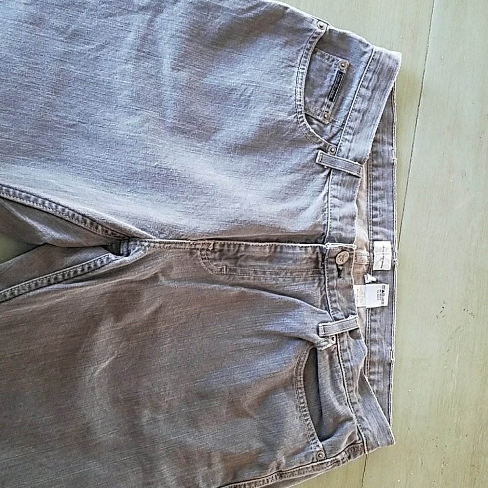 Men's Calvin Klein bootcut jeans.